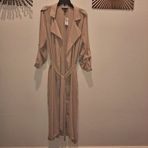 Ashley Stewart Sheer Trench Duster